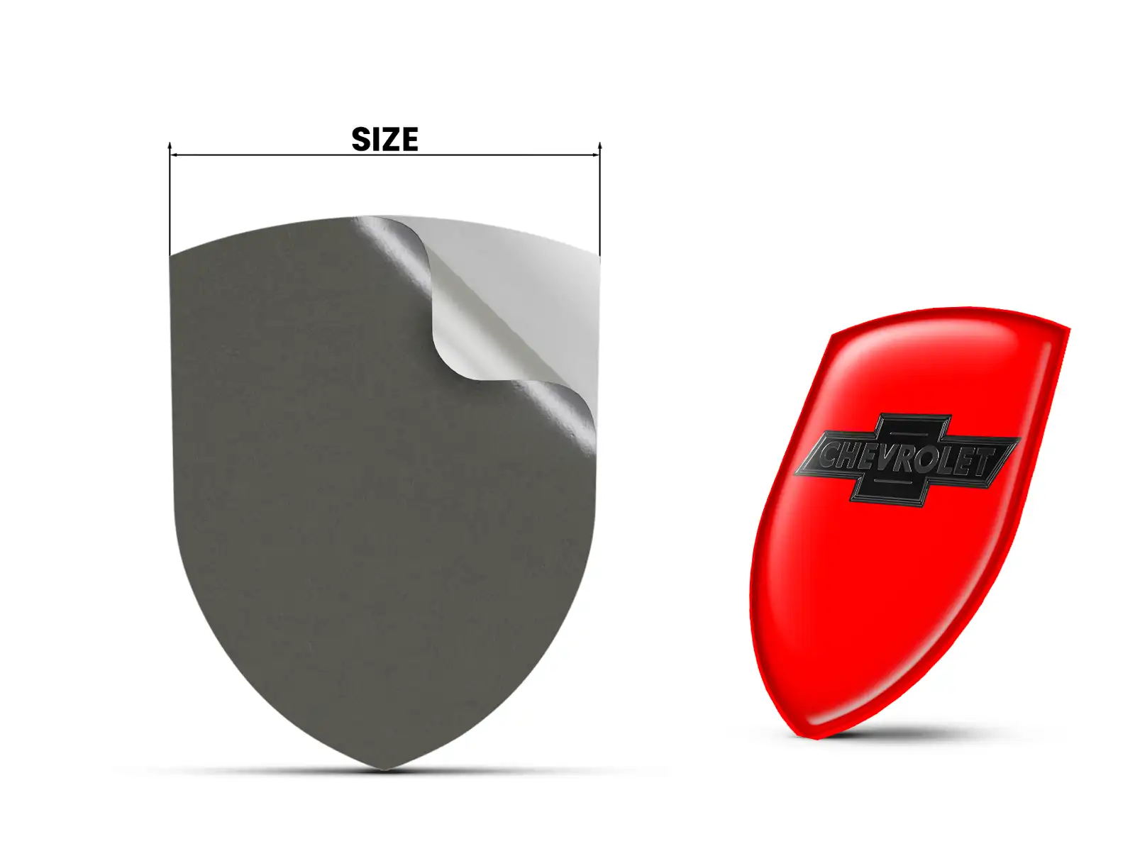 Chevrolet Adesivi Vinile Auto su Misura Resistenti Sportivi Lusso